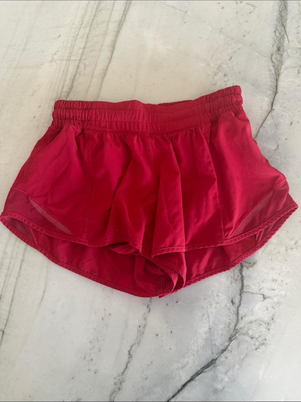 Women’s Active Red Running Shorts